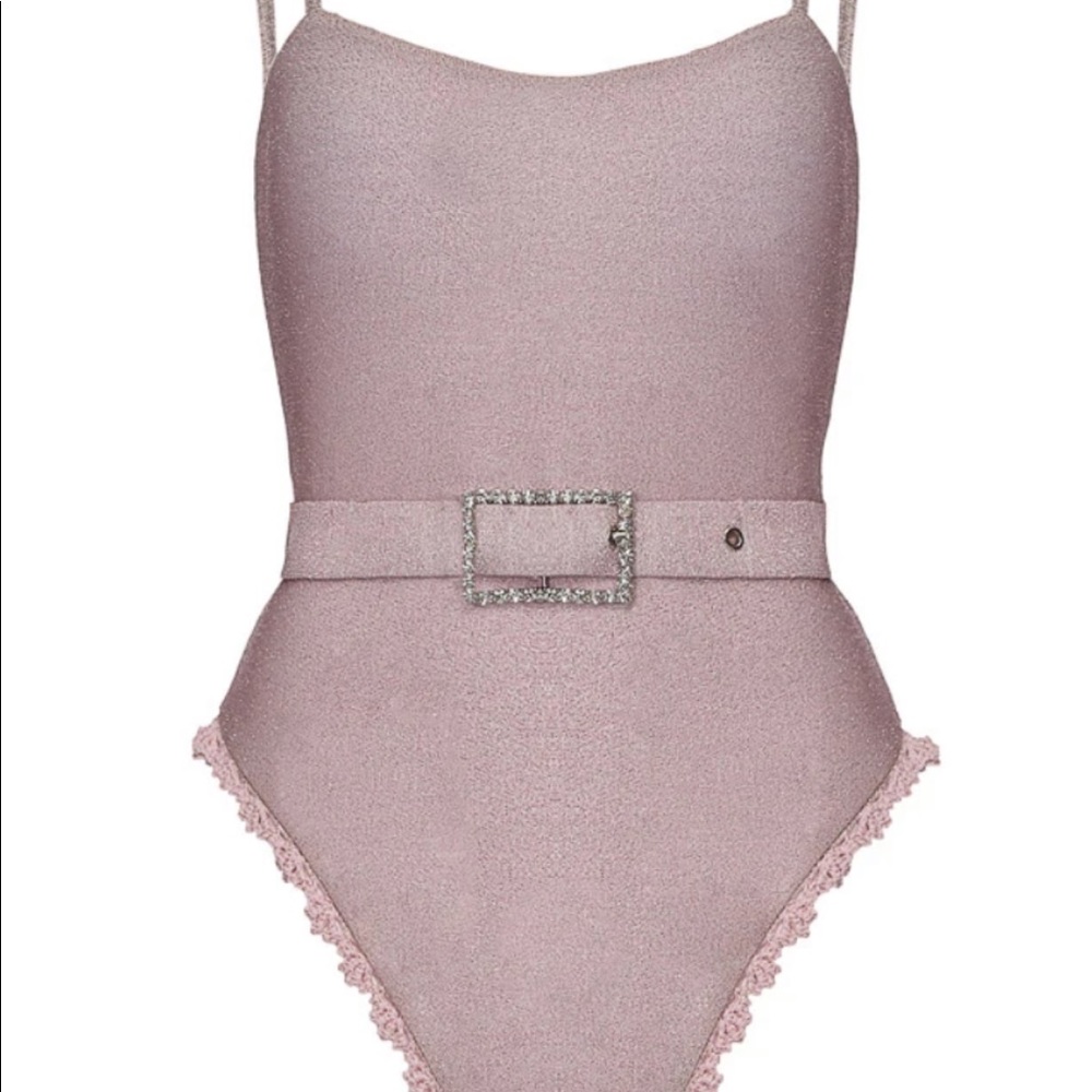 Maiyo Cindy one piece in pale pink size M